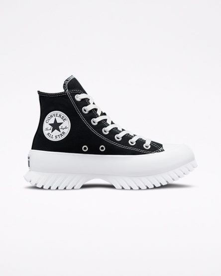 Tenisky Vysoke Converse Chuck Taylor All Star Lugged 2.0 Damske Čierne Biele | SK NYKQF6